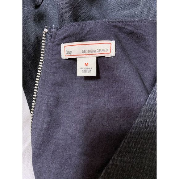 Gap chambray striped sleeveless shift dres… - Picture 6 of 8